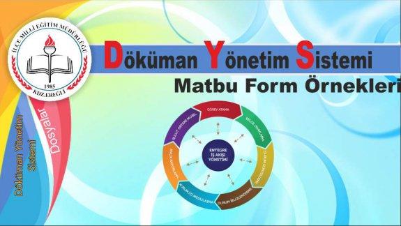 DYS Matbu Formlar