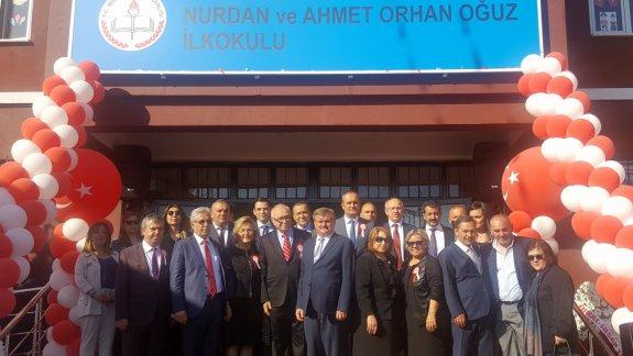Nurdan ve Ahmet Orhan Oğuz İlkokulu Düzenlenen Törenle Açıldı.