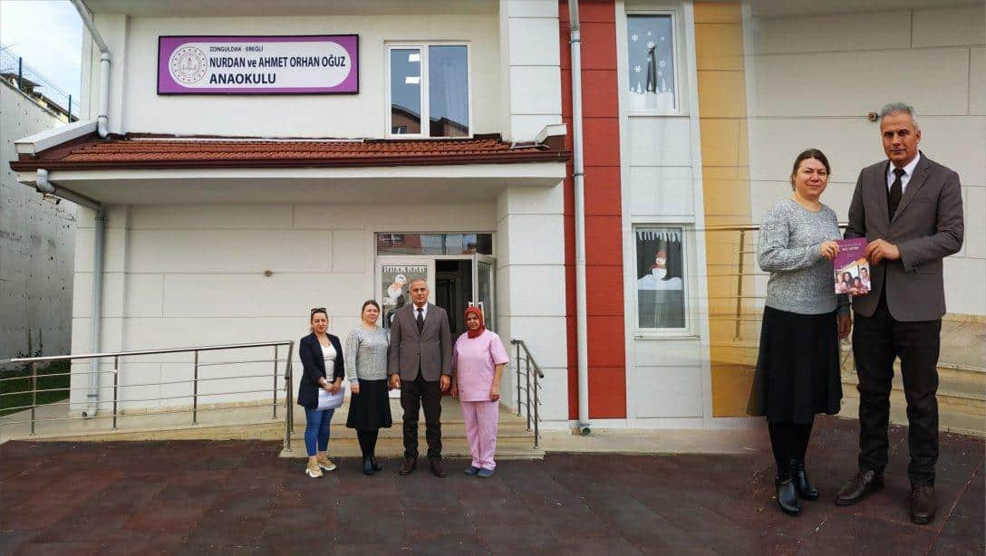 İlçe Milli Eğitim Müdürümüz Harun AKGÜL, Nurdan ve Ahmet Orhan Oğuz AnaOkulu'nu ziyaret etti.