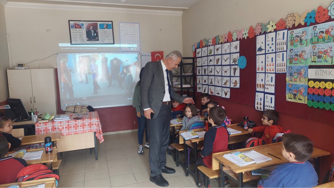 İlçe Milli Eğitim Müdürümüz Harun AKGÜL Yunuslu İlkokulunu ziyaret etti. 