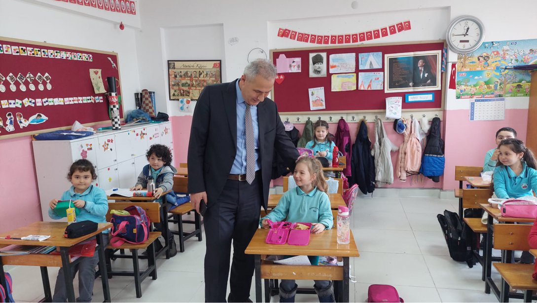 İlçe Milli Eğitim Müdürümüz Harun AKGÜL Köseler İbrahim İzmirlioğlu İlkokulunu ziyaret ederek okulda yapılan çalışmaları yerinde inceledi. 