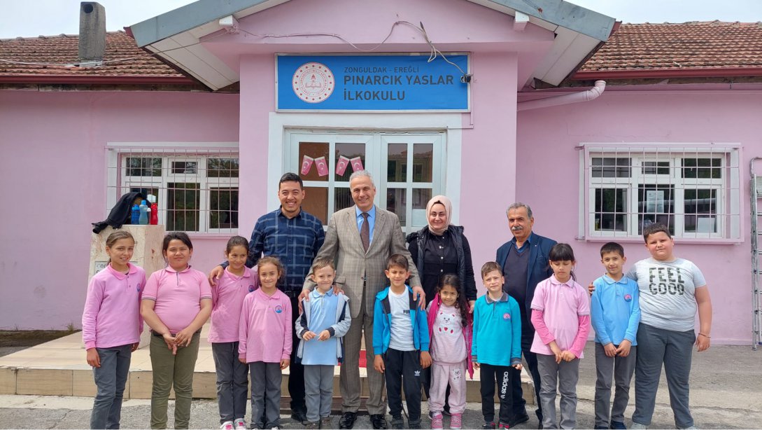 İlçe Milli Eğitim Müdürümüz Harun AKGÜL Pınarcık Yaslar İlkokulu'nu ziyaret etti.