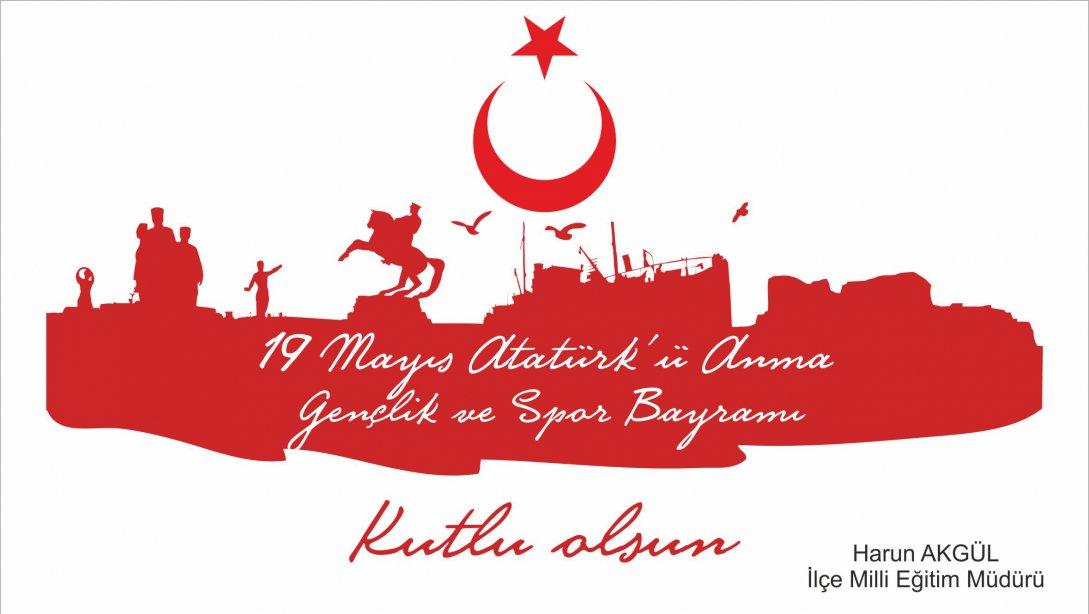 19 Mayıs Atatürk'ü Anma Gençlik ve Spor Bayramınız kutlu olsun...