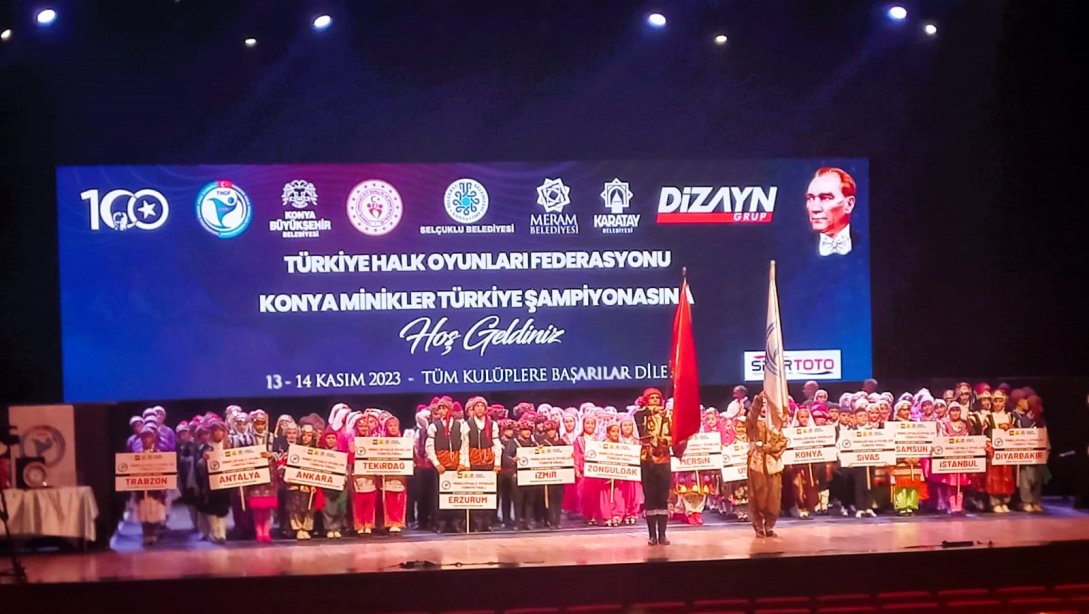Kavaklık İlkokulu öğrencileri Konya Halk Oyunları Türkiye Şampiyonasında ilçemizi gurulandırdılar.
