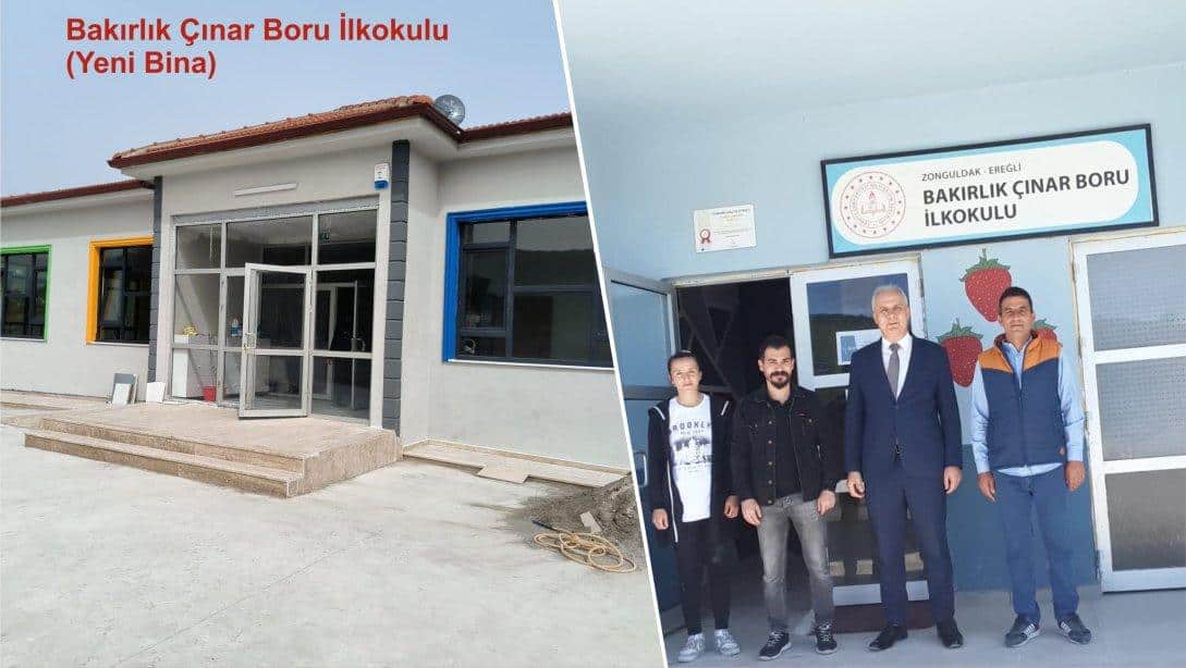 Okul ziyaretleri kapsamında Bakırlık Çınar Boru İlkokulu ziyareti.